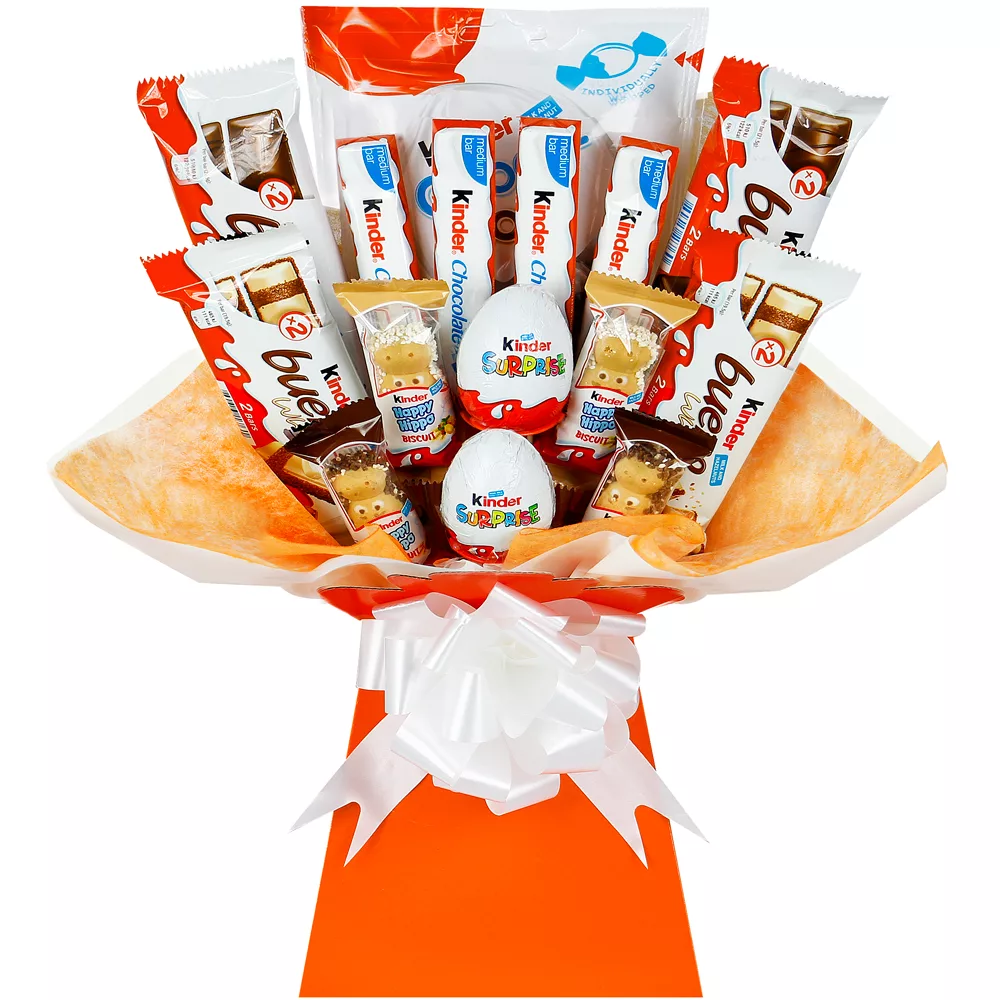 Mothers Day Personalised Kinder Chocolate Gift Hamper Birthday Get Well Soon 