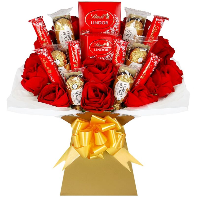 Ferrero Rocher, Lindt Lindor & Silk Roses
