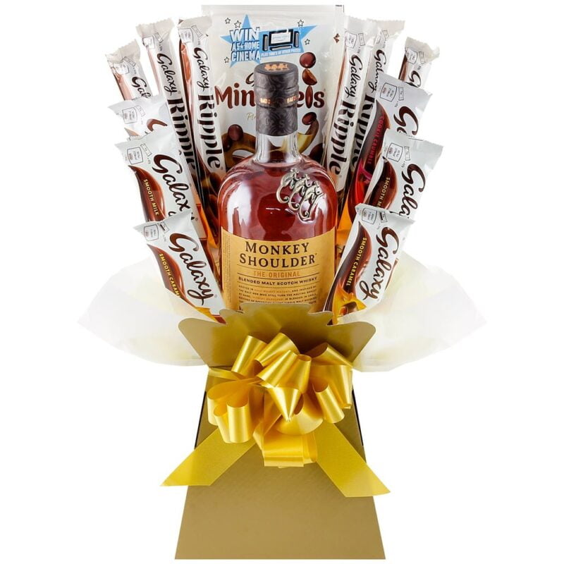 Galaxy Luxury Chocolate & Booze Bouquet - Perfect Alcohol Gifts