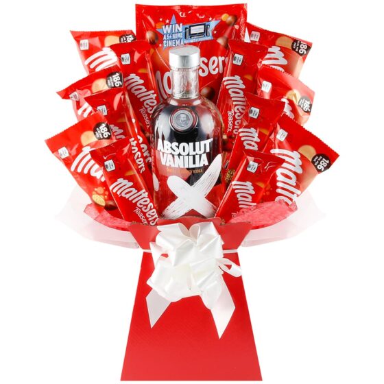 Maltesers Chocolate & Booze Bouquet - Perfect Alcohol Gifts