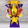 Nuts Alcohol & Chocolate Bouquet Hamper - Perfect Alcohol Gifts
