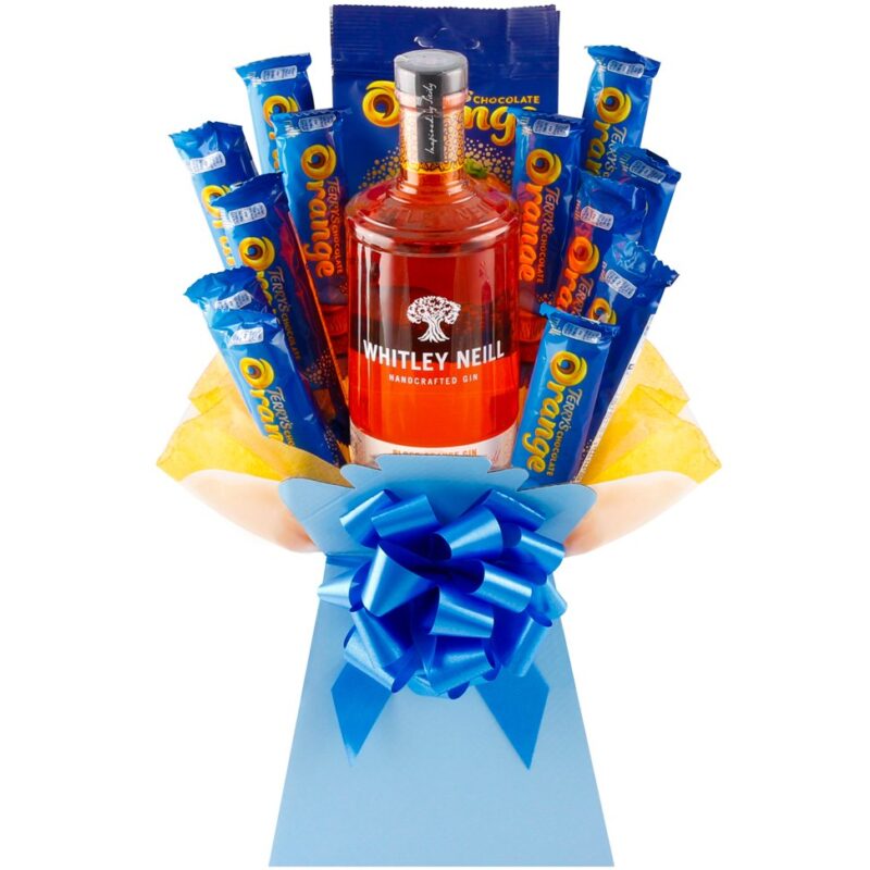 Terrys Chocolate Orange Booze Chocolate Bouquet Hamper - Perfect Alcohol Gifts