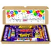 Happy Birthday Cadbury Chocolate Hamper Letterbox Gift