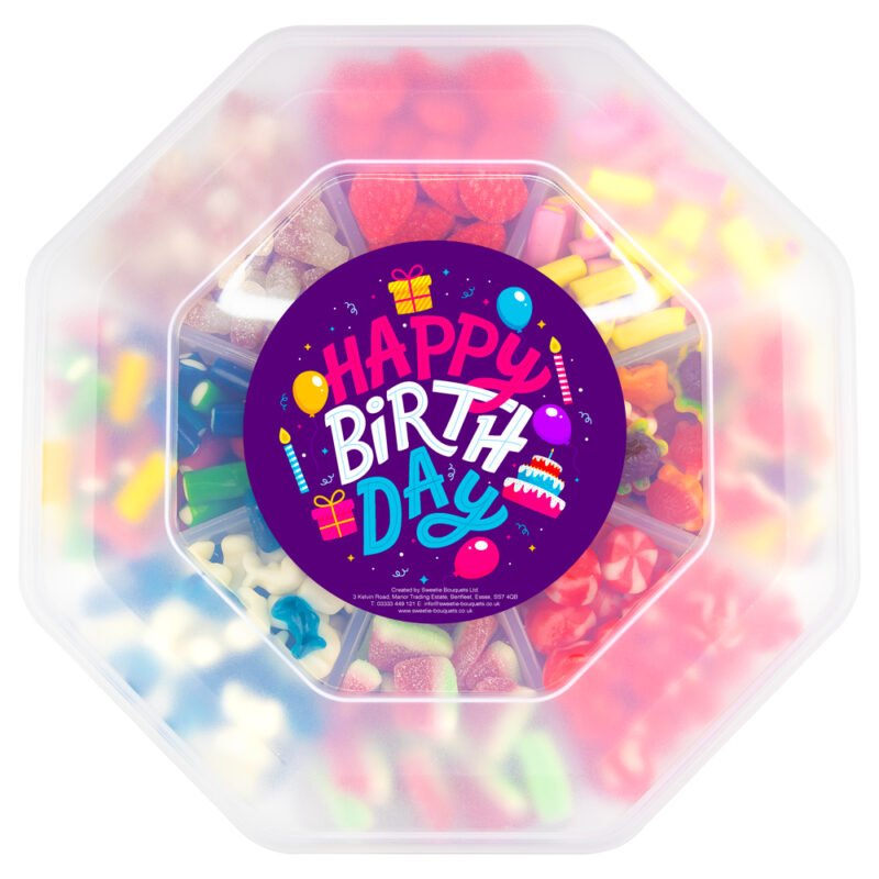 Happy Birthday Pick & Mix Sweets Platter