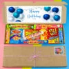 Happy Birthday Retro Sweets Hamper Sweetie Treatbox Gift