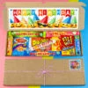 Happy Birthday Retro Sweets Hamper Sweetie Treatbox Gift