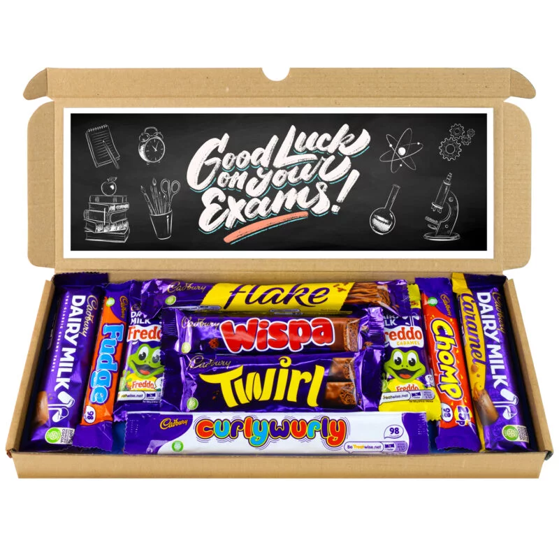 Good Luck On Your Exams Chocolate Hamper Gift