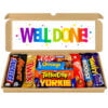 well done gift congratulations graduation variety chocolate hamper gift letterbox treatbox selection box